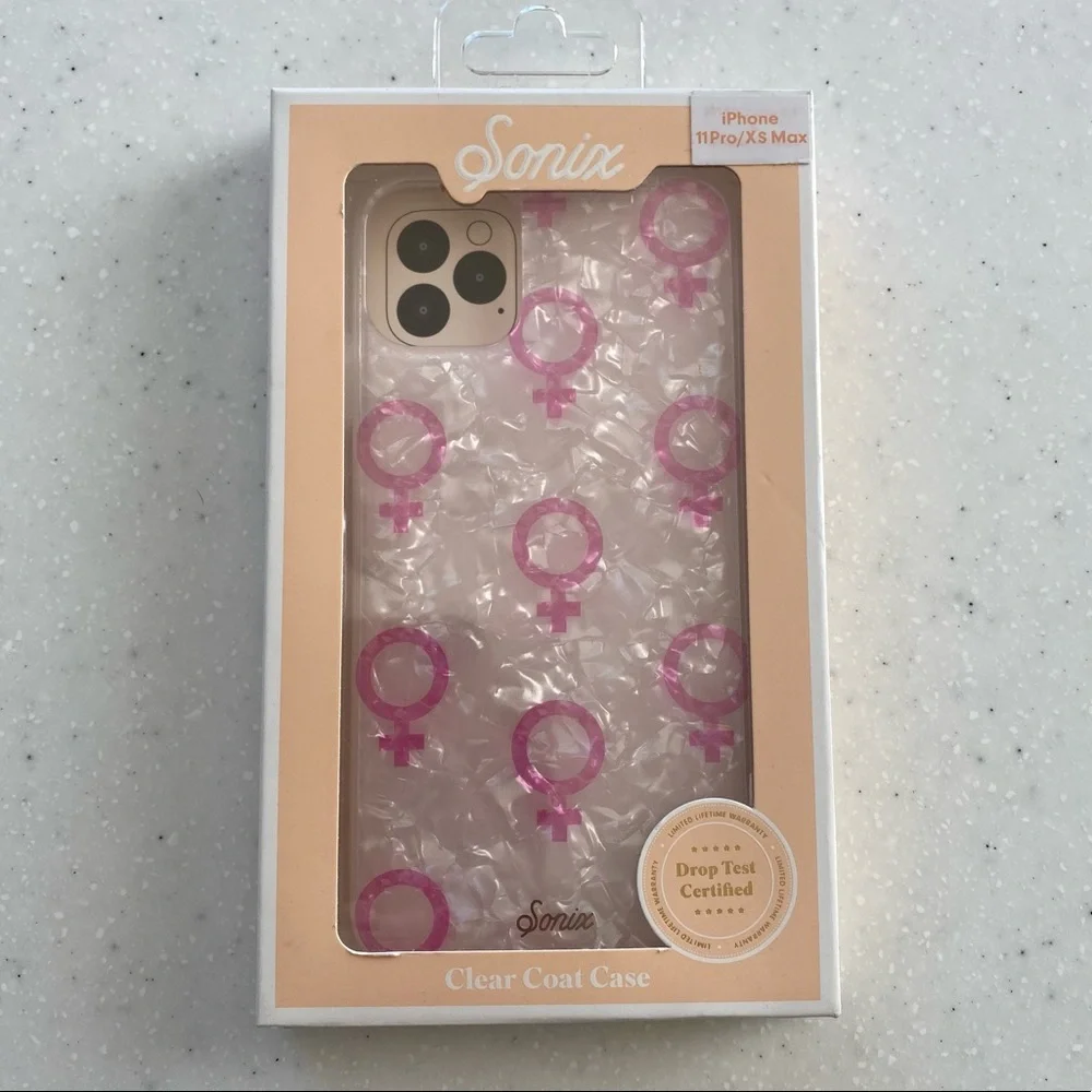 Sonix Girl Power Female Clear iPhone 11 Pro Case / XS Max